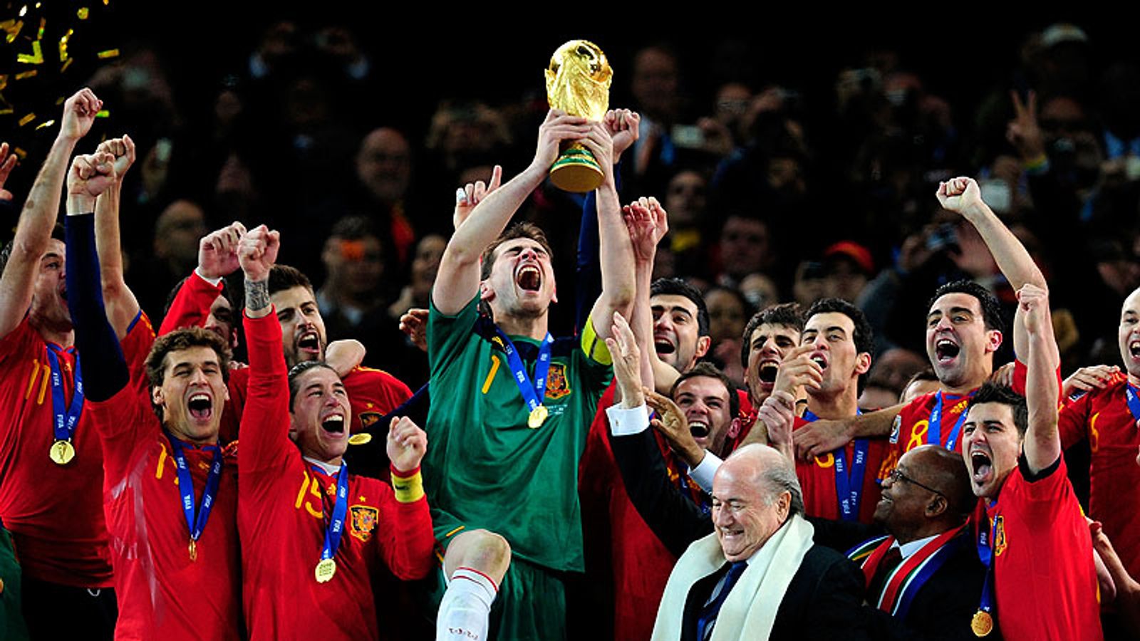 Tây Ban Nha giành chức vô địch tại World Cup bao nhiêu lần