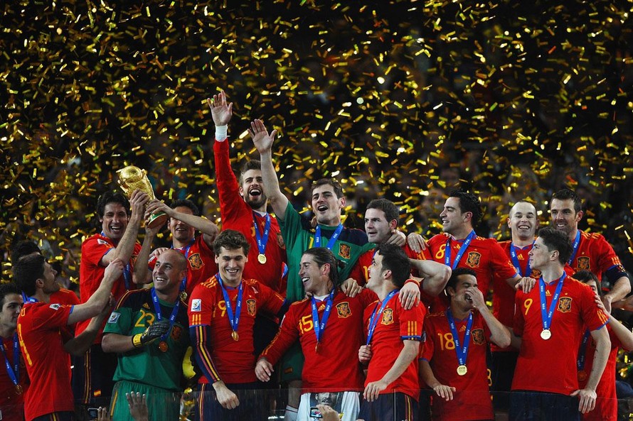 Thành tích bóng đá tây ban nha vô địch world cup bao nhiêu lần